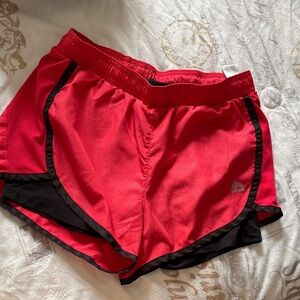 Women's Athletic Shorts in Hot pink and Black